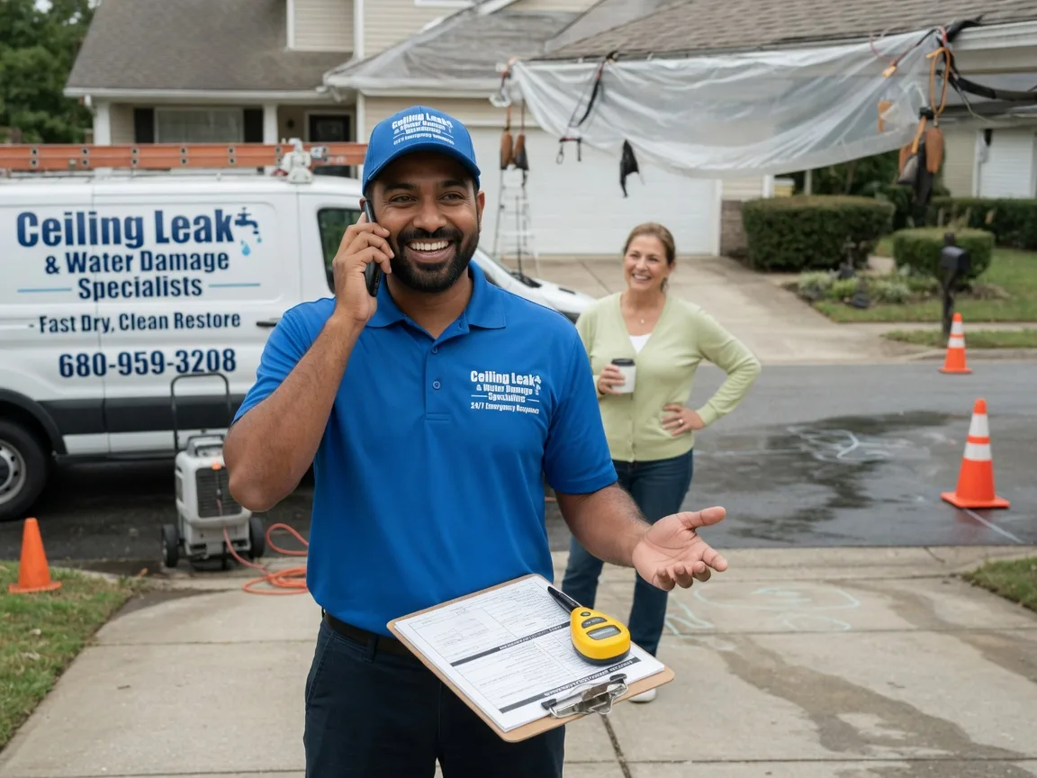 Ceiling Leak Cleanup Jensen Beach, FL FAQs